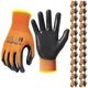 Manusage Safety Work Gloves - Protective Glove For Men Women - Ultrathin Hand