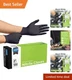100 Disposable Nitrile Exam 3-6 mil Latex Free Medical Cleaning Food-Safe Gloves