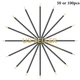  New 50 100pcs disposable Fine Tip Makeup eyeliner brushes applicators Wholesale