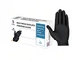 Heavy Duty Black Latex Gloves 5mil Disposable Powder-Free Food Safe