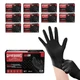 GLOVEWORKS HD 6 Mil GWBN Latex Free Nitrile Disposable Gloves, Black