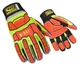 Ansell Ringers R-347 Hi-Vis Rescue Extrication Gloves, Small, Heavy Duty