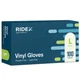 Disposable Gloves Latex-Free Clear Vinyl Gloves [100-Count] Powder-Free All-P...