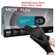400 Ansell Nitrile Exam Gloves Microflex MidKnight Touch BLACK 93-733 SMALL