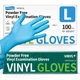 Vinyl Disposable Exam Gloves, 4 Mil Powder-Free Latex-Free Food Grade Cooking...