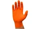 PIP Ambi-Dex Orange Nitrile Disposable Gloves 7 Mil Textured Grip Medium 100/Box