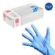 Basic Synmax Vinyl XL Exam Gloves, Blue - Box of 100