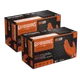GLOVEWORKS Heavy Duty Orange Gloves for Mechanics & Auto, Nitrile, 8mil, S, 200