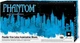 PHM915 Phantom 6 mil Powder-Latex Gloves, Medical Grade, Black, Medium, Box of