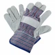 Heavy Duty Industrial Leather Work Gloves - Genuine Leather, Heat Resistant, Saf