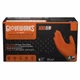 GLOVEWORKS HD Orange Disposable Gloves 8 Mil Raised Diamond Texture XL
