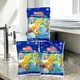 Mr. Clean Latex Cleaning Gloves 2 Pairs Large Yellow/Purple LOT 3 Pkgs-  6 Pairs