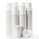 Vumdua 300 Pcs 6 oz Disposable Paper Cups, Hot Cold Beverage 6 Ounces, White