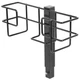 HUBERT&reg; Disposable Glove Box Holder for Modular PPE and Sanitizer Floorstand
