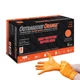 Ety Ool Outrageous Orange Disposable Gloves L