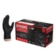 Gloveworks Gloves Heavy Duty Black Nitrile Med