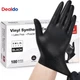 Vinyl Synthetic Exam Gloves, 4 Mil, Latex Free Disposable Gloves for Medical, Co