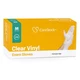 CareStock Clear Vinyl Exam Gloves [100 Count] Disposable, Medium, Blue 