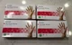 Lot Of 4 Boxes MCKESSON Vinyl Exam Gloves Size Medium 100 Per Box Powder Free