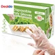600 Pack Disposable Food Prep Gloves &ndash; Clear Polyethylene, Latex-Free, Bpa-Free,