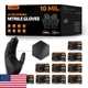 UYKKE 10mil Nitrile Gloves, Thick Industrial Diamond Texture, Latex-Free, 1000ct