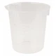 Disposable Beakers, 50Ml, Pk100, 3Udh9