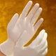 Adenna VTX995 Vitex Vinyl Exam Gloves Powder Free Medium 100/Bx