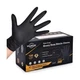 TITANflex Thor Grip Heavy Duty Black Industrial Nitrile Gloves with Raised Di...