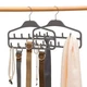 Belt Hanger Rack Holder 2 Pack, Sturdy Belt Organizer with 360 Degree Swivel, 11