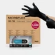 MICROFLEX Midknight Touch XL Black Nitrile Exam Gloves - Case of 1000